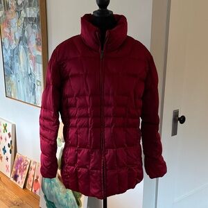 Calvin Klein Women's Puffer Jacket - Red